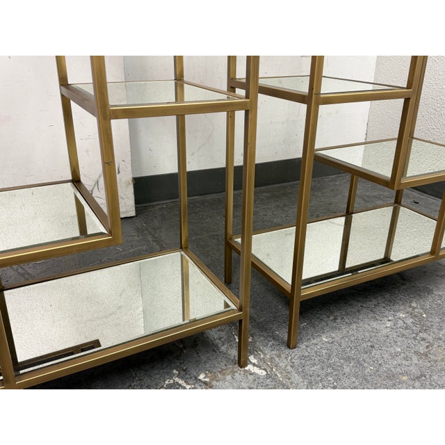 Coco Republic Haarlem Shelving Units, Pair For Sale - Image 11 of 12