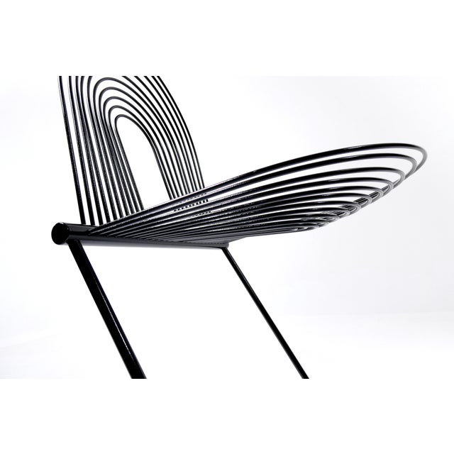 Vintage German Chair Swing by Herbert Ohl for Rosenthal, 1982 For Sale - Image 3 of 18