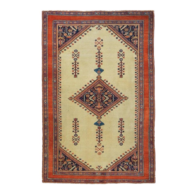 Antique Malayer Rug 4'3'' x 6'7'' For Sale
