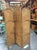 Original 1950 Woven Wicker room divider folding screen with an arched top. This rattan and woven wicker folding room...