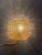 This very hard to find golden bubble glass wall light dates from the 1960s and is in very good condition. The lamp can be...
