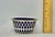 Mid 20th Century Cobalt Blue Silver Plate Filigree Condiment Bowl For Sale - Image 10 of 12