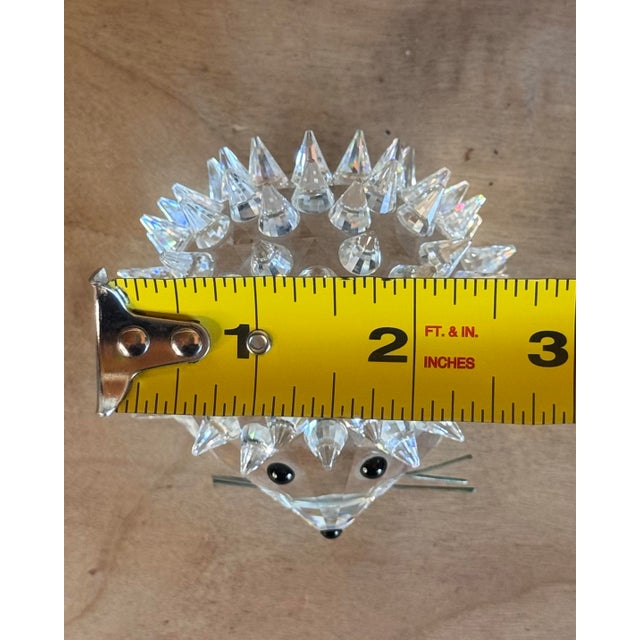 Vintage Swarovski Crystal Hedgehog For Sale - Image 9 of 9