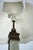 Italian Hollywood Regency Onyx and Bronze Floor Lamp, 1970s For Sale - Image 6 of 15