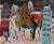 1990s Éric Chomis, Lyonnaise School Painting, Le cœur dans la neige à Montmartre / The Heart in the Snow at Montmartre For Sale - Image 5 of 8