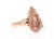 This gorgeous and classy Morganite Ring can easily substitute for a unique and edgy Engagement or Promise ring for that...