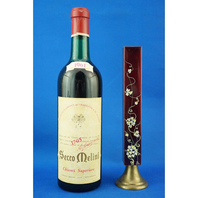 20th Century, Oriental Bronze Vase with Enamels and Floral Decorations Early 1900s - China or Japan, 1890s For Sale - Image 13 of 18