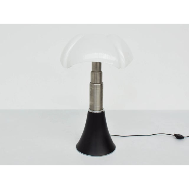 Large Floor Lamp Mod. Black Bat by Gae Aulenti for Valenti Luce, Italy, 1965 For Sale - Image 3 of 5