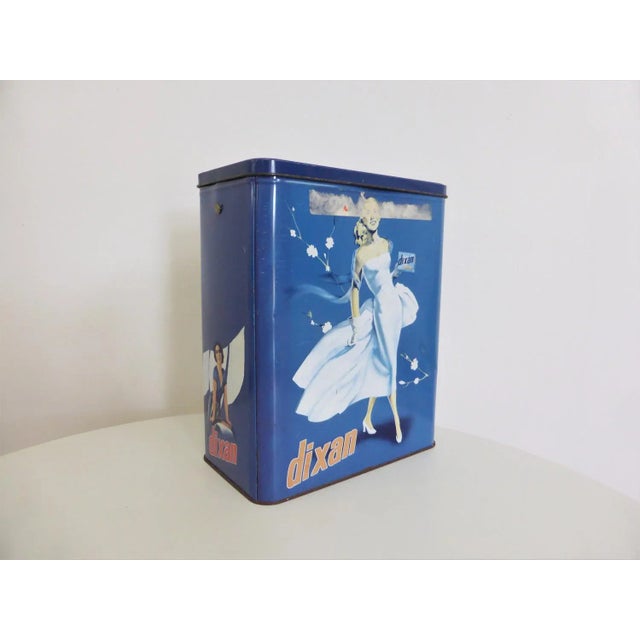 Box for Persil detergent, vintage tin, 50s. This piece has an attribution mark, I am sure that it is completely authentic...