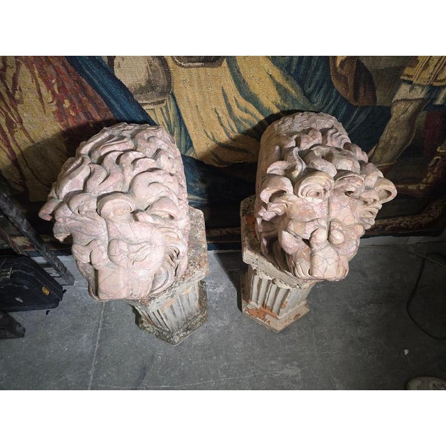 Pair of Cherub Sculptures, 1880, Terracotta For Sale - Image 13 of 16