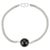 Boho 4.9 Carats Round Cut Black Star Unisex Chain Bracelet in 925 Silver For Sale - Image 9 of 15