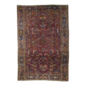 Vintage Heriz Rug 6'7'' x 9'9''