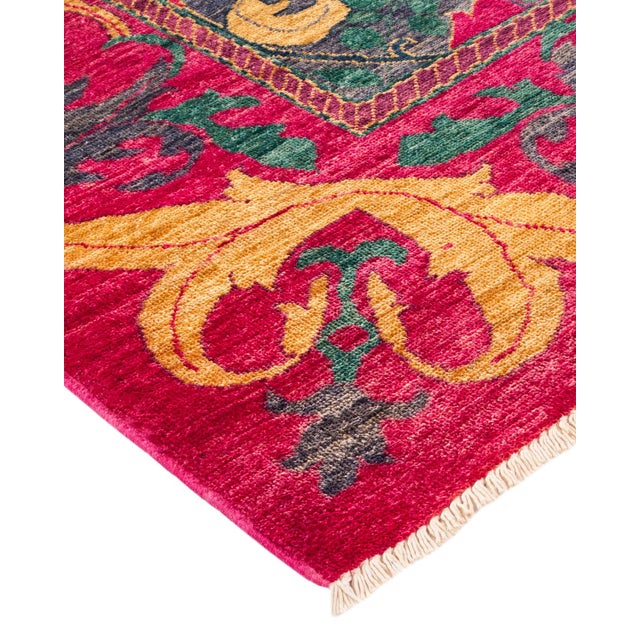 Color: Magenta Multi. Made In: Pakistan. 100% Wool. With simple, bold, yet informal designs and a broad palette of colors...