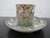 Chinese Export Famille Rose Medallion Porcelain Demitasse Coffee Cup & Saucer For Sale - Image 9 of 11