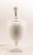 Large white ceramic lamp made in the 1980s. European Plug (up to 250V).The wiring of this item may be original and might...