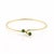 This is an elegant authentic bangle from Tiffany & Co. It is crafted from 14k yellow gold with a polished finish featuring...