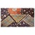 Antique Persian Tabriz Wool 10X13 Navy, Orange & Teal Handmade Area Rug #9902146 For Sale In Houston - Image 6 of 7