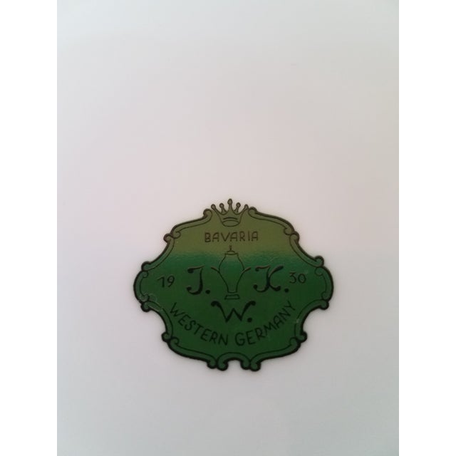 Ceramic Vintage "J K W" Porcelain Lobster Tureen From Bavaria Marked For Sale - Image 7 of 8