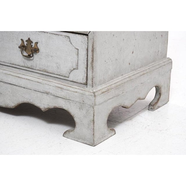 Scandinavian Chest with Iron Handles, 18th Century For Sale - Image 9 of 11