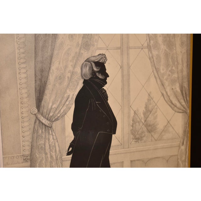 19th Century Framed Lithograph of John Forsyth For Sale In Greensboro - Image 6 of 7