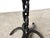 Metal Large Wrought Iron Floor Candlestick, 1890s For Sale - Image 7 of 16