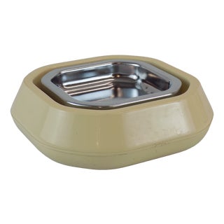 Space Age Plastic and Metal Ashtray, Italy, 1970 For Sale