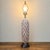 1960s Ceramic Lava Glaze Table Lamp, Tall Sculptural Mid Century Lighting For Sale - Image 9 of 11