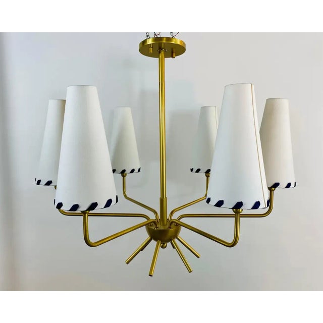 Mid-Century Modern Style 6 Lights Sputnik Chandelier For Sale - Image 10 of 11