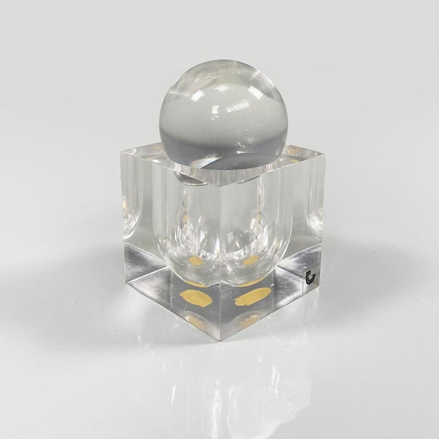 Italian Modern Acrylic Sculpture for Guzzini, 1970s For Sale - Image 11 of 11