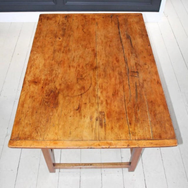 American 18th Century Pennsylvania White Pine Table For Sale - Image 3 of 5
