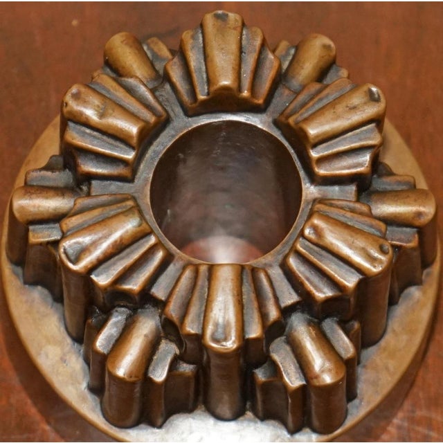 Metal Victorian Jelly Moulds in Copper, 1890s, Set of 2 For Sale - Image 7 of 18