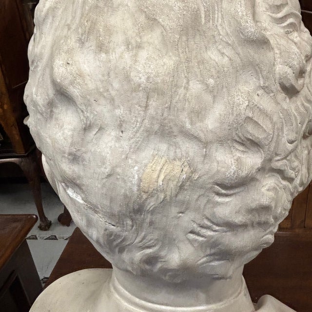White Guido Galetti, Bust Sculpture, 1948, Marble For Sale - Image 8 of 18