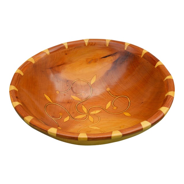 Handmade Moroccan Bowl W/ Pattern For Sale