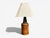 Søholm Stentøj, Table Lamp, Brown Glazed Stoneware, Denmark, 1960s For Sale In New York - Image 6 of 10