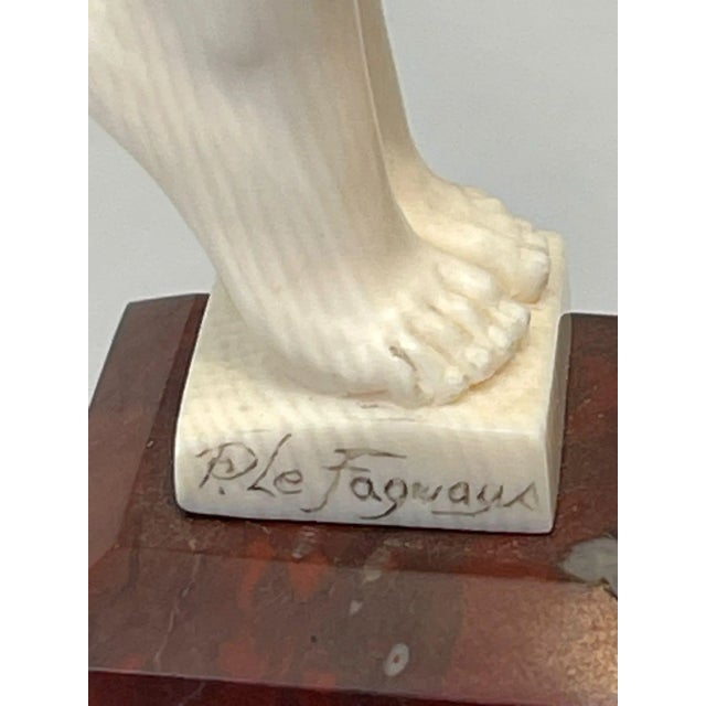 Pierre Le Faguays, Message of Love, 1925-1930, Marble For Sale - Image 17 of 18
