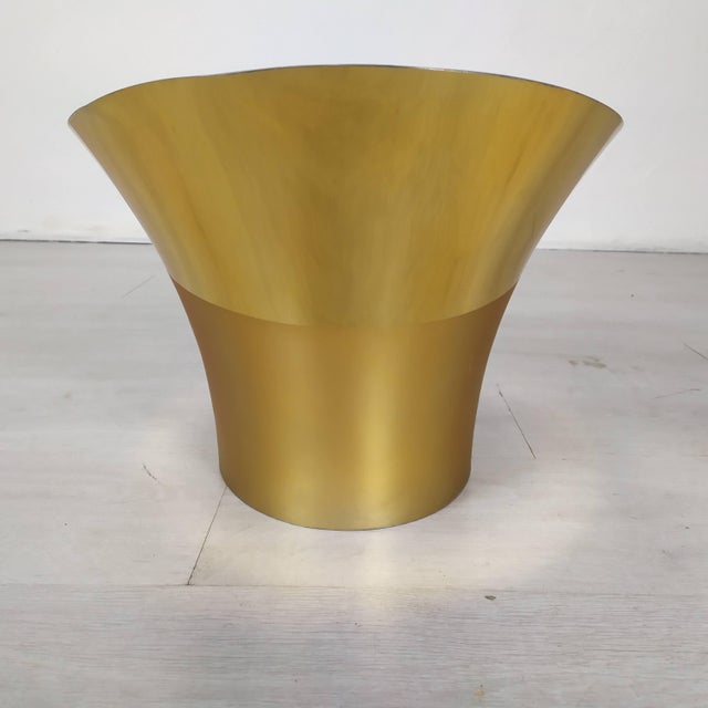 Metal Champagne Basin in Gold from Moët & Chandon, 1980s For Sale - Image 7 of 18