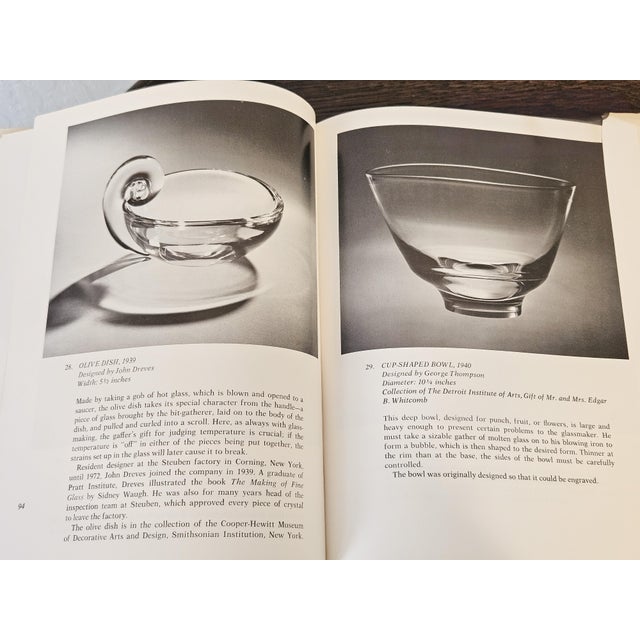 American Steuben Seventy Five Years of American Glassmaking 1st Edition Reference Book 1974 For Sale - Image 3 of 4
