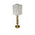 Golden Murano Butterfly Table Lamps, 1970s, Set of 2 For Sale - Image 4 of 7