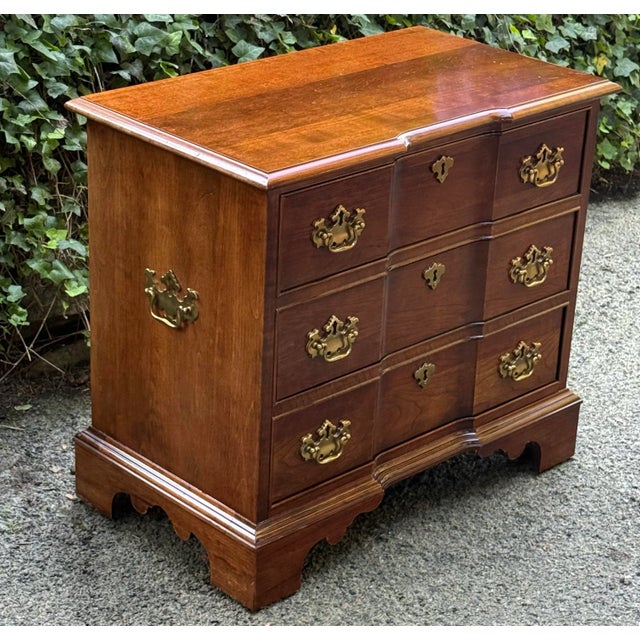 Chippendale Vintage Pennsylvania House Chair Side Chest / Nightstand For Sale - Image 3 of 9