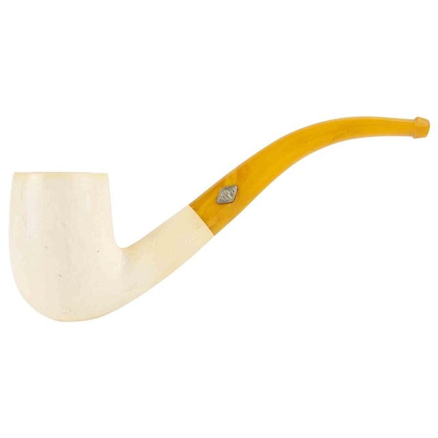 Vintage European Meerschaum Pipe, 20th Century For Sale - Image 6 of 6