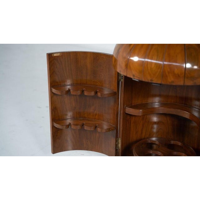 Mid-Century Bar Cabinet in Wood, Italy, 1960s For Sale - Image 9 of 15