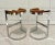 Pair of Oak and Chrome Counter Barstools by Warren Bacon For Sale - Image 10 of 12