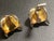 1940s Art Deco Coro Designer Adolph Katz Iconic Hoot Owl Earrings Closure, Pair For Sale In South Bend - Image 6 of 7