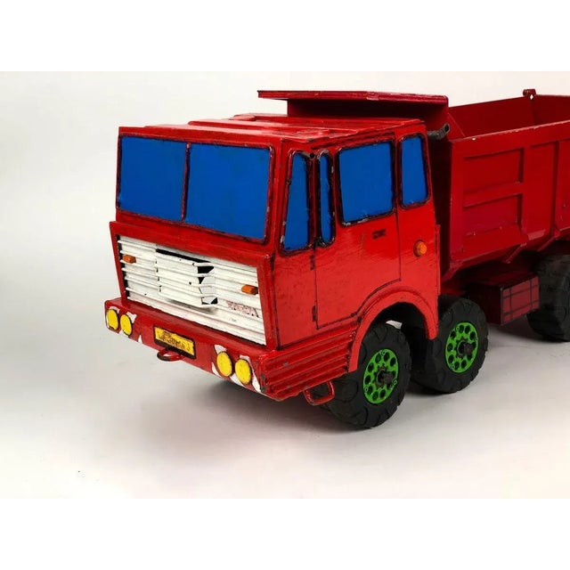 Red Truck Model from Tatra, 1980s For Sale - Image 8 of 17
