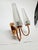 Metal 2-Armed Wall Lamp from Elmet Zabrze, Poland, 1970s For Sale - Image 7 of 15