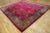 Art Deco 1920s Ruby Red Floral Vase Antique Chinese Art Deco Carpet 9' X 11'9" Knotted Wool Rug For Sale - Image 3 of 12