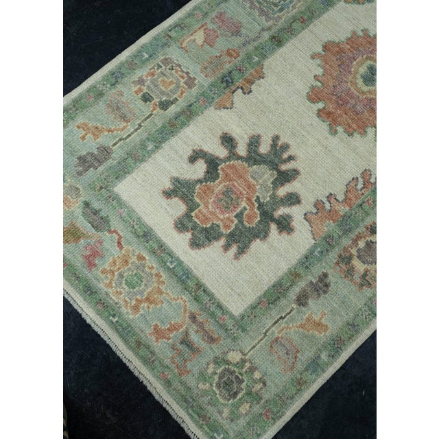 Turkish Oushak Runner Rug 2'11" x 20'8" #17512 Explore a curated collection of hallway runners, wool rugs, and handmade...