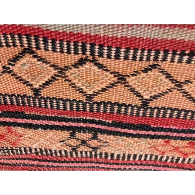 Moroccan Vintage Kilim Tribal Rug, circa 1960's For Sale - Image 10 of 13