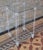 Mid-Century Modern Vintage Italian Acrylic Glass and Glass Serving Trolley, 1980 For Sale - Image 3 of 15