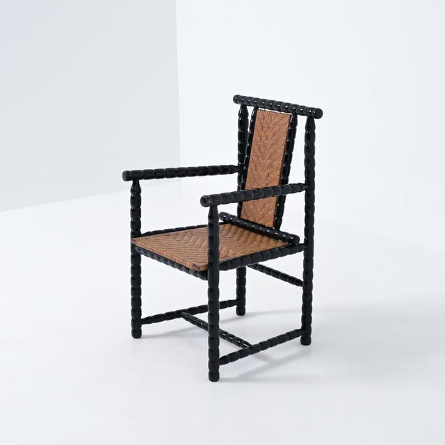 This wonderful wooden chair dates back to 1911. Both coming from Austria, Zotti was a student of architect and designer...